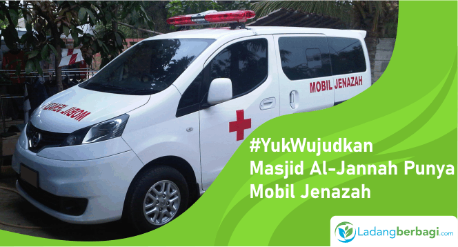 #YukWujudkan Masjid Al-Jannah Punya Mobil Jenazah