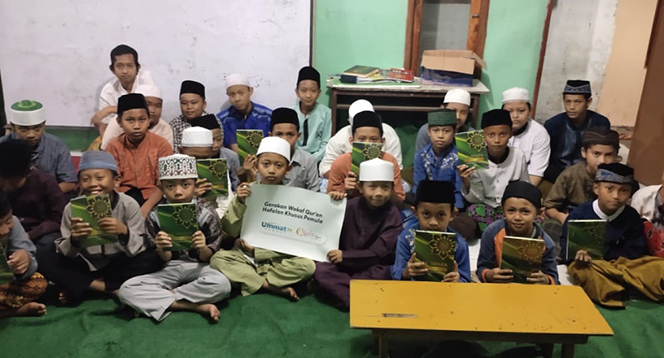 #YukWujudkan Anak-Anak Pelosok Nusantara Punya Al-Qur'an